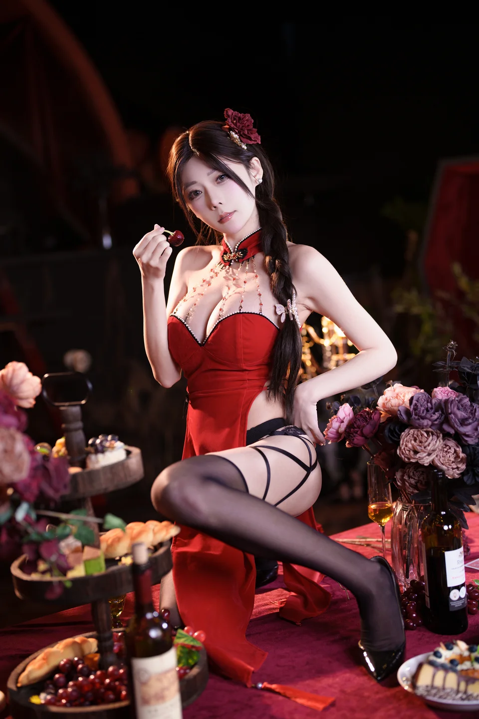香草喵露露 -2025年春节场景素材 [40P,1V-1.35GB]  tg@simisebaisi 【丝足阁】027.webp